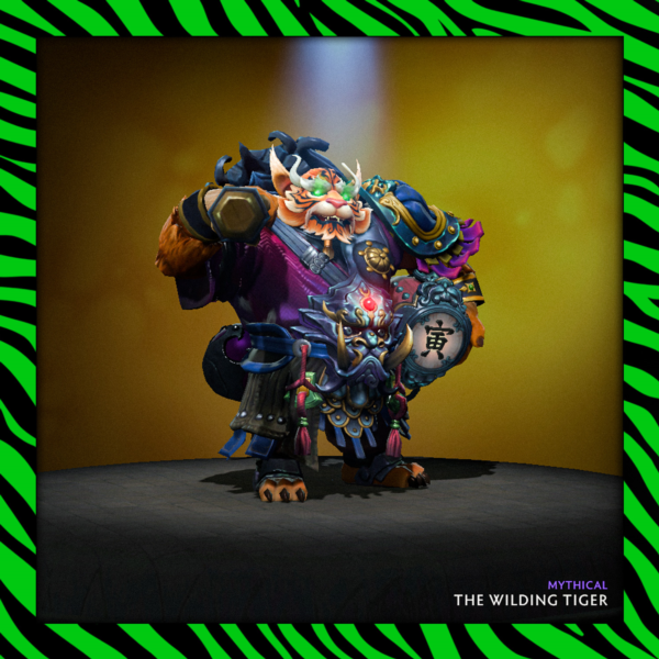 The Wilding Tiger · Collector´s Cache 2022 · Brewmaster · Dota 2
