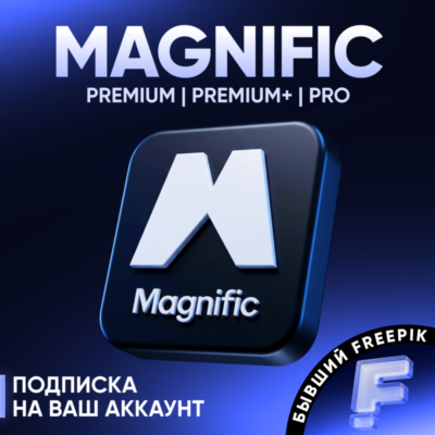 Freepik / Magnific Фрипик подписка на Ваш аккаунт