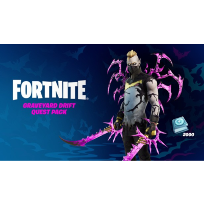 Fortnite Graveyard Drift Quest Pack  2000 V Bucks Challenge  Xbo   247
