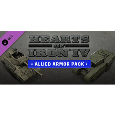 Cosmetic Pack - Hearts of Iron IV Allied Armor DLC
