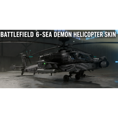 Battlefield 6 Sea Demon Helicopter Skin