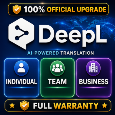 🌍 DeepL Individual / Team / Business | 100% Официальное обновление | ГАРАНТИЯ