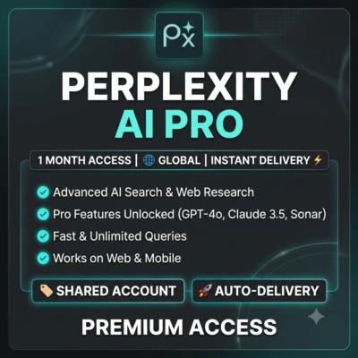 Perplexity AI Pro Подписка 1 месяц - Общий аккаунт (Global)