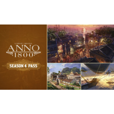 Anno 1800 - Season 4 Pass DLC / Uplay Ключ / Европейский союз | АВТОВЫДАЧА 24/7
