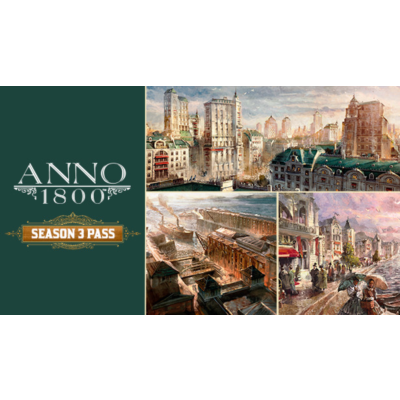Anno 1800 - Season 3 Pass DLC / Uplay Ключ / Европейский союз | АВТОВЫДАЧА 24/7