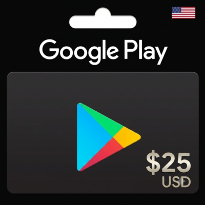 Google Play  Card 25 USD