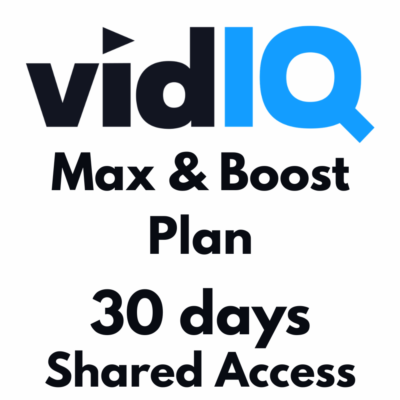 План VidIQ Max – автоматическая доставка | 1, 2 и 3 месяца | Полная гарантия