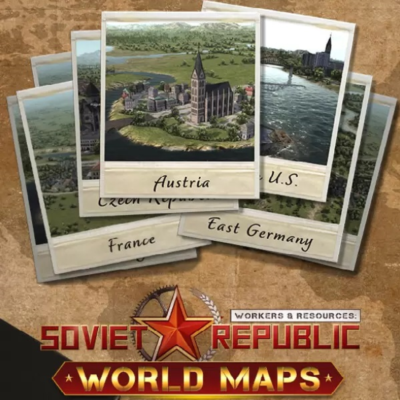 Workers  Resources Soviet Republic - World Maps DLC