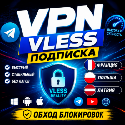 VPN VLESS          HAPP