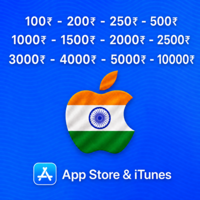 100-10000 -  INR - Apple  iTunes - India