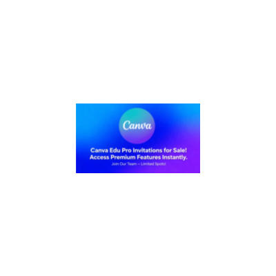 Canva Pro Invitation  1-Year Subscription