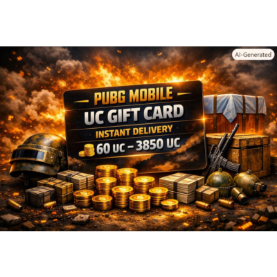 🎮🔥 PUBG Mobile UC Gift Card | ⚡ Цифровой код | 💰 60–3850 UC
