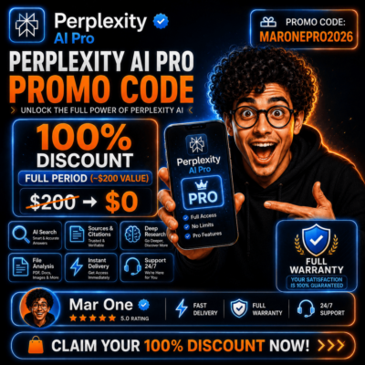 Промокод Perplexity PRO (стоимость $200)| Официально и мгновенная доставка | Гарантия
