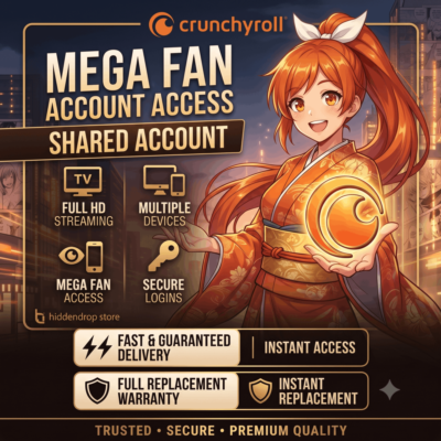 Crunchyroll Premium Mega Fan 1