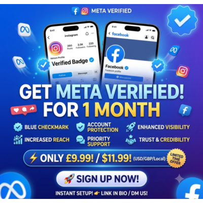 Meta Verified [ Instagram / Facebook ]