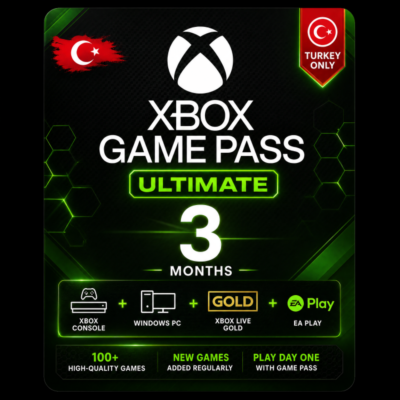 XBOX GAME PASS ULTIMATE 3 МЕСЯЦА / ТУРЦИЯ