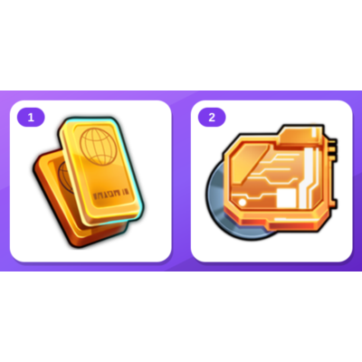 MARVEL Strike Force Twitch Drops (2 Items) — 1M Gold + 100 L4 Training Modules