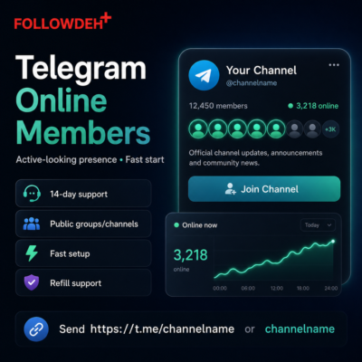 Telegram Online Members - онлайн в Telegram