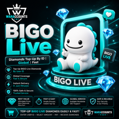 BIGO Live | Пополнение алмазами по ID | Глобальное | Быстрое