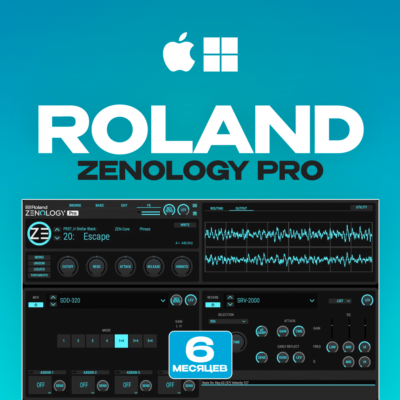 Roland Zenology Pro [Подписка на 6 месяцев] для macOS & Windows