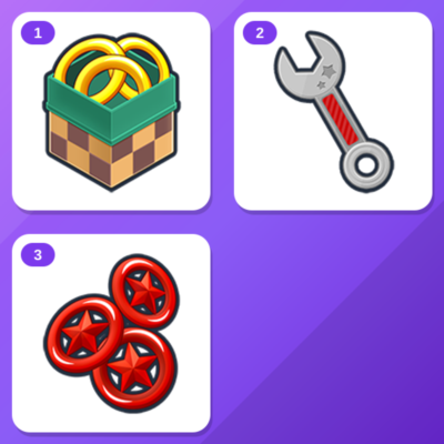Sonic Rumble Party Twitch Drops (3 Items) — Ring*3000 + Tune-Up Wrench*300 +1 more