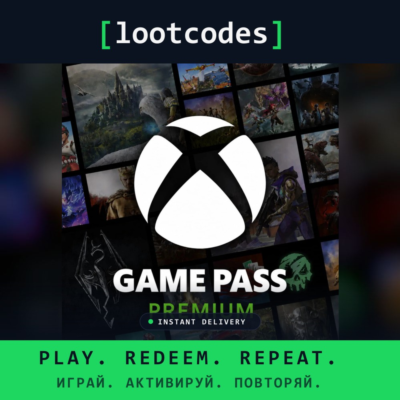 Xbox Game Pass Premium 1 Month — Xbox Индия Код активации