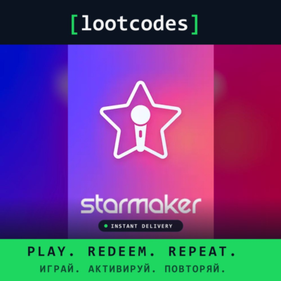 StarMaker — Top Up 60 + 5 Coins — Mobile (iOS / Android) — Глобальное пополнение акка