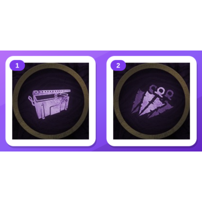 Hunt: Showdown 1896 Twitch Drops (2 Items) — Supply Crate + Random Charm