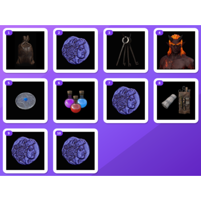Dark and Darker EA Season 10 Drops 1 Twitch Drop bundle 10+ items