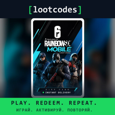 Rainbow Six Mobile — Top Up 110 Platinum — Глобальное пополнение аккаунта