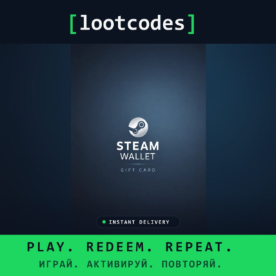 Steam Wallet Gift Card INR 2500 — Steam Индия Цифровой код