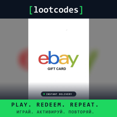 eBay Gift Card $300 — eBay США Цифровой код