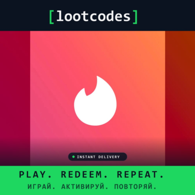 Tinder Gift Card Tinder 6 Month Platinum — Tinder Оман Цифровой код