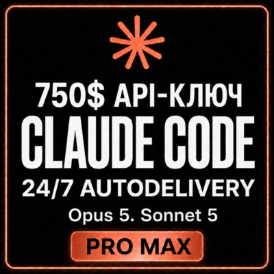 АВТО 24/7 | Купить CLAUDE CODE API | OPUS 5 | FABLE 5 | 750$ API | Sonnet 5