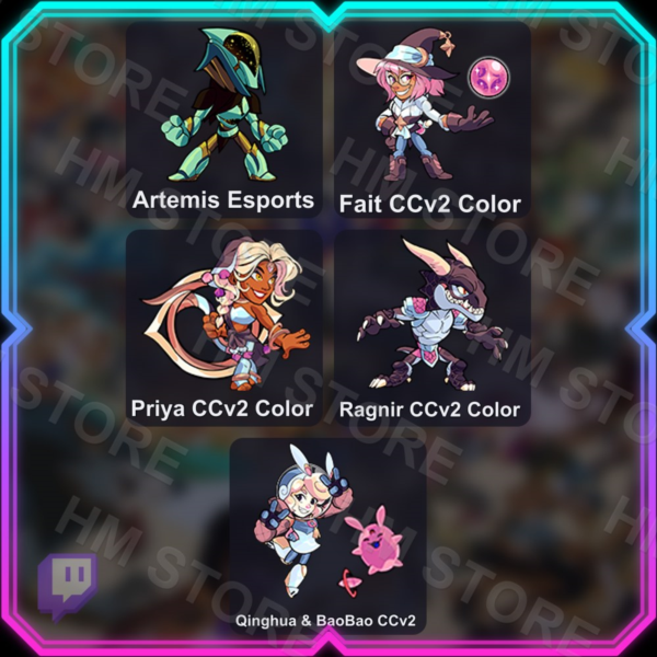 BRAWLHALLA • 5 НАГРАД • Q&B Drops • TWITCH DROPS / ТВИЧ ДРОПСЫ • АВТО-ВЫДАЧА