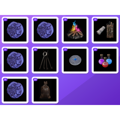 Dark and Darker Twitch Drops (10 Items) — EAS10#2 Witness Emblem50 + EAS10#2 Witness