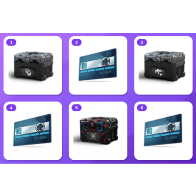 Caliber Twitch Drops (6 Items) — Army Surplus 31.07 + 60 000 credits 31.07 +4 more