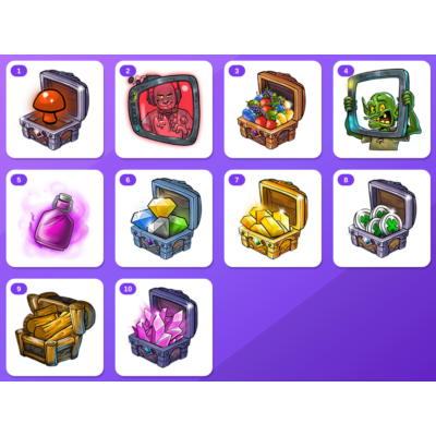 Shakes and Fidget Twitch Drops (10 Items) — Allrounder Package + Achievement Drop +8
