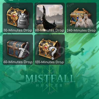 Mistfall Hunter〖TWITCH DROPS / ТВИЧ ДРОПС〗5+ НАГРАД • ПРЕДМЕТЫ • СКИНЫ