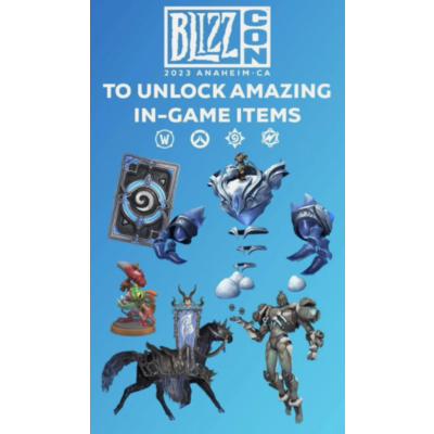 World of Warcraft ключ активации наград Blizzcon 2023