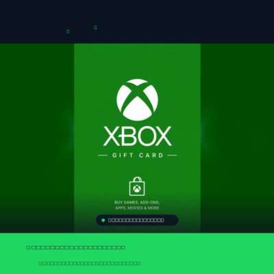Xbox Gift Card £50 GBP — Xbox Великобритания Цифровой код