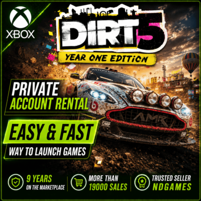 АРЕНДА DIRT 5 Year One Edition [Xbox One X|S & Xbox Series X|S] Личный Аккаунт