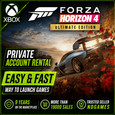 АРЕНДА Forza Horizon 4 Ultimate Edition [Xbox One & Xbox Series X|S] Личный Аккаунт