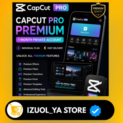 CapCut Pro  | Личный аккаунт на 1 месяц | Индивидуальный тариф | Быстрая доста