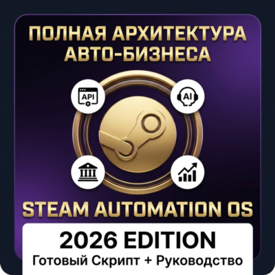 Steam Automation OS Полная архитектура авто бизнеса 2026