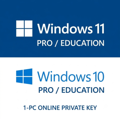Windows 10 / 11 Pro — Личный Онлайн-Ключ для 1 ПК