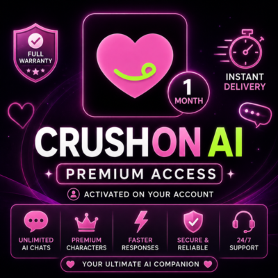 Премиум-доступ к CrushOn AI | Активация на вашем аккаунте | 1 месяц | Мгновенная дост