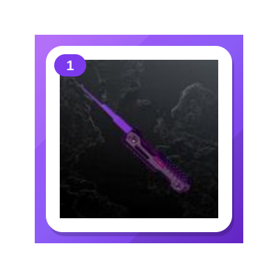 HITMAN World of Assassination Twitch Drops (1 Item) — Purple Streak Lockpick