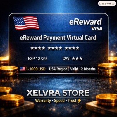🇷🇺 eReward Виртуальная Платёжная Карта | 1–1000 USD | США | ⏳ Действует 12 Месяце