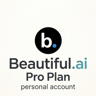Beautiful.AI (неограниченное количество презентаций) | Тариф Pro | Личный аккаунт